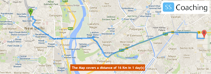 NIOS delhi office map